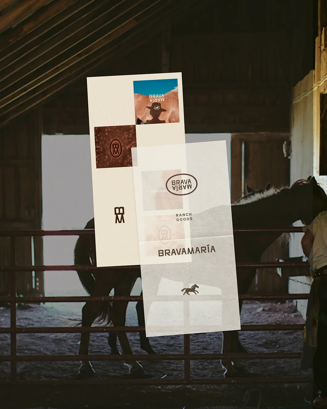 Papelería Bravamaría sobre una caballeriza